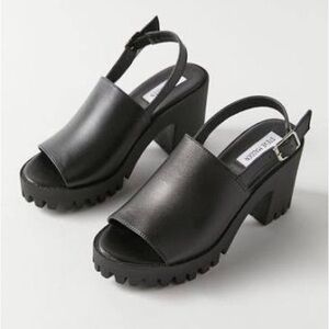 Steve Madden sunnyside leather heels
